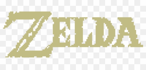 Zelda Breath Of The Wild Title Pixel Art Maker - Illustration Png,Breath Of The Wild Link Png