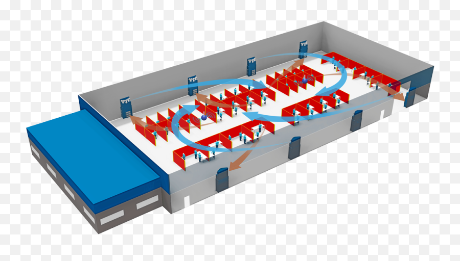 Facilty - Wide Ambient Air Ventilations Robovent Vortex System Horizontal Png,Airflow Icon 15 Manual