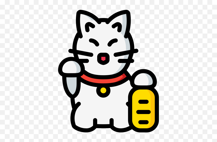 Lucky Cat - Dot Png,Neko Girl Icon