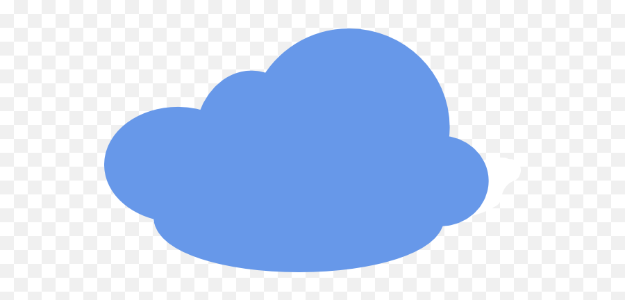 Cloud Blue Modified Clip Art - Heart Png,Blue Clouds Png
