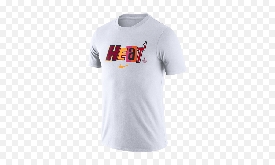 Nike U2013 Miami Heat Store - Miami Heat White City Edition Nike Nba Player T Shirt Png,Nike Icon Shirt