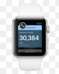 Numerics Dashboards For Apple Watch - Wear your KPIs on Strap png