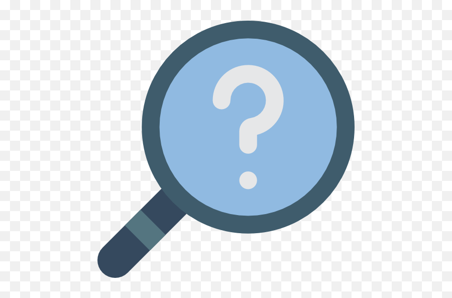 Magnifying Glass Question Mark Images Free Vectors Stock - Dot Png,Question Help Icon