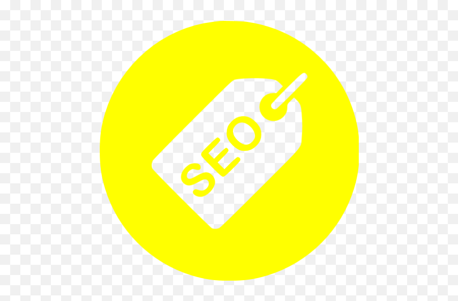 Yellow Seo Tag 2 Icon - Free Yellow Seo Icons Hasmasul Mare Png,Tagged Icon