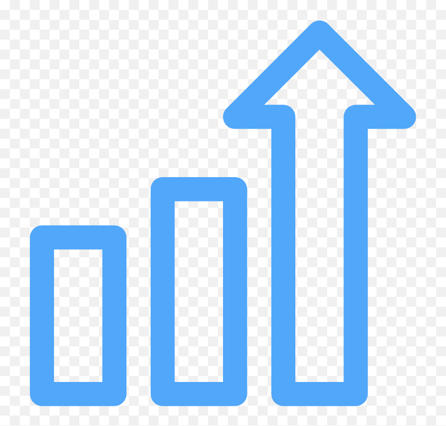 Amarillo Seo Five Dog Solutions - Vertical Png,Growth Chart Icon