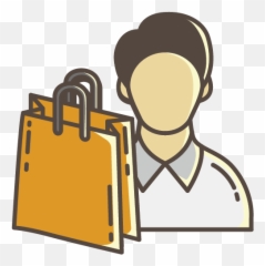 Personal Shopping Person Bag Free Icon - IconIconscom Shopping Clip Art png