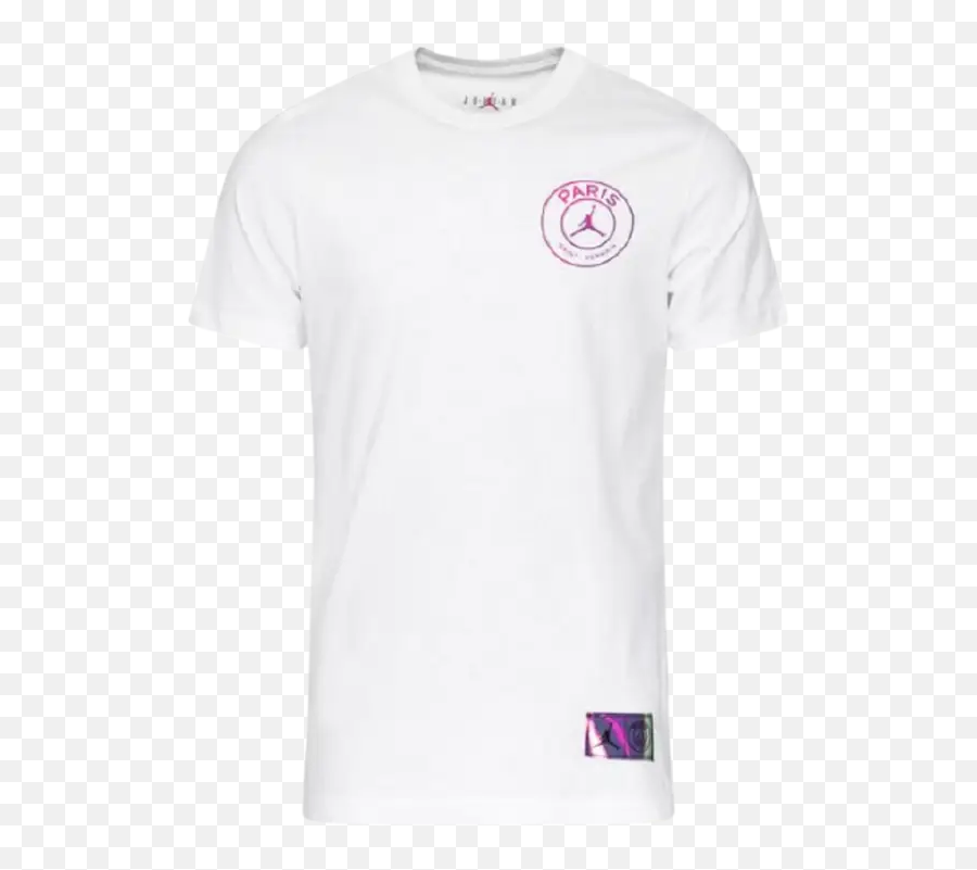 Jordan Psg Logo White T - Shirt Whatu0027s On The Star Fashion Brand Png,Jordan Icon