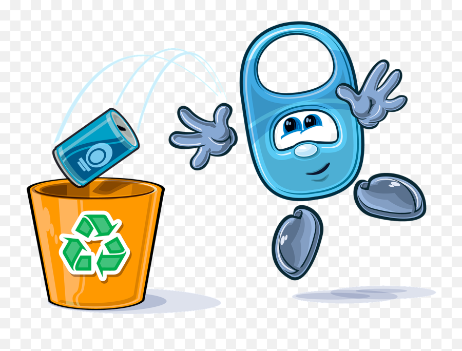 Cartoon Cute Environment - Free Image On Pixabay Dibujos Animados De La Contaminación Png,Cute Recycle Bin Icon