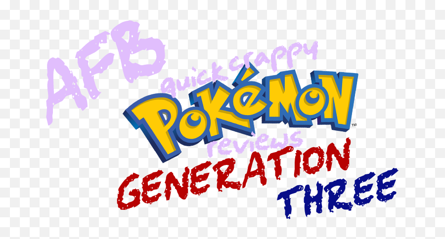 Af Blog Quick Crappy Pokemon Reviews Generation 3 Part 1 - Clip Art Png,Mudkip Png