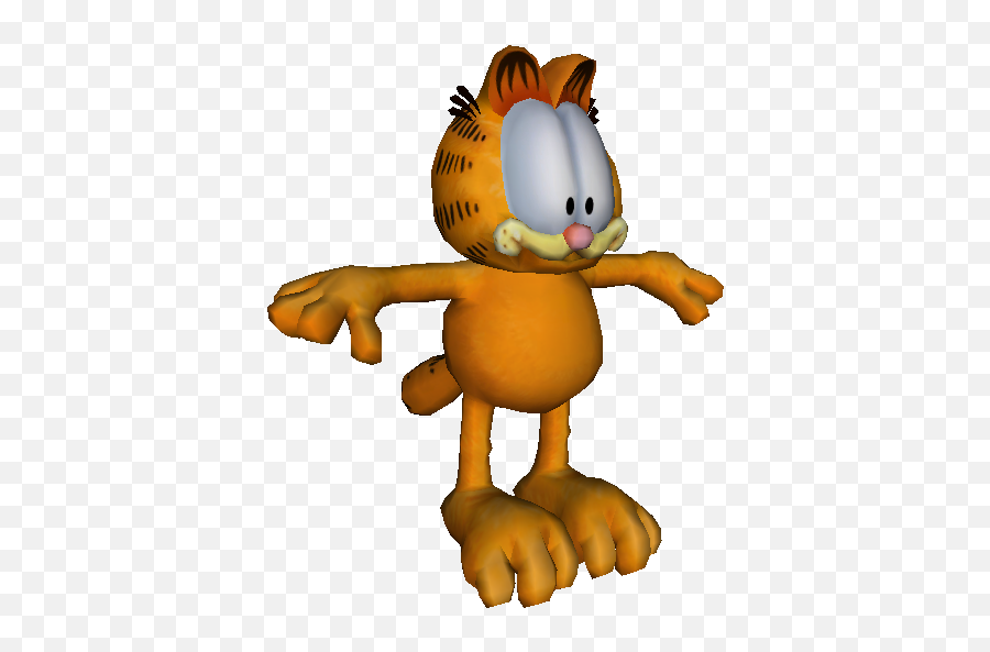 T Pose Garfield - Garfield T Pose Png,T Pose Png
