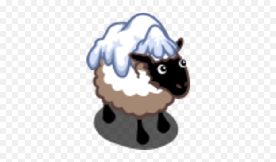 Snow Pile Sheep - Farmville Sheep Png,Snow Pile Png