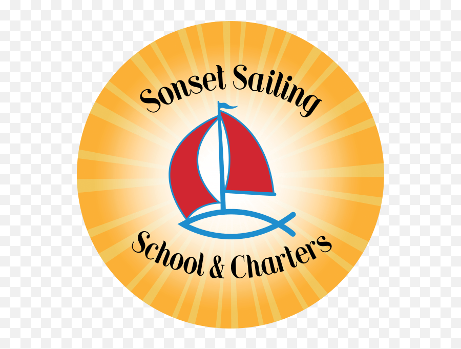 Sonset Sailing School Png Sailboat Logo