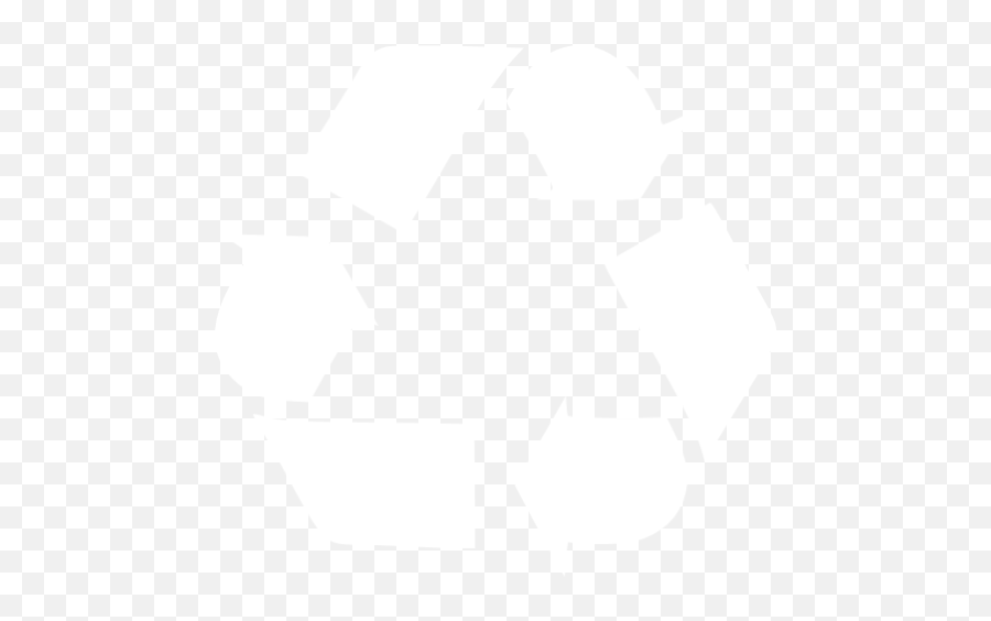 White Recycle 2 Icon - Transparent Recycle Symbol White Png,Recycle Icon Png