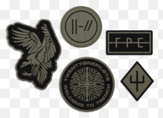 Surplus Patch Set 1 - Twenty One Pilots Patch Png,Twenty One Pilots Logo Png