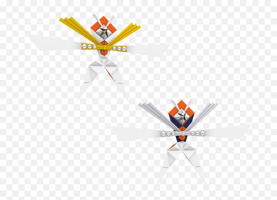 3ds - Pokémon Sun Moon 798 Kartana The Models Resource Shiny Kartana Vs Normal Png,Pokemon Sun Logo