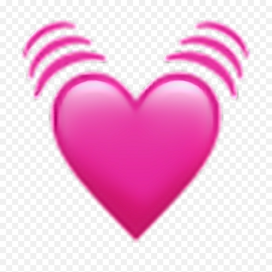 Heart Emoji Transparent Background Full Size Png Download - Pink Heart Emoji Iphone,Emoji Transparent Background