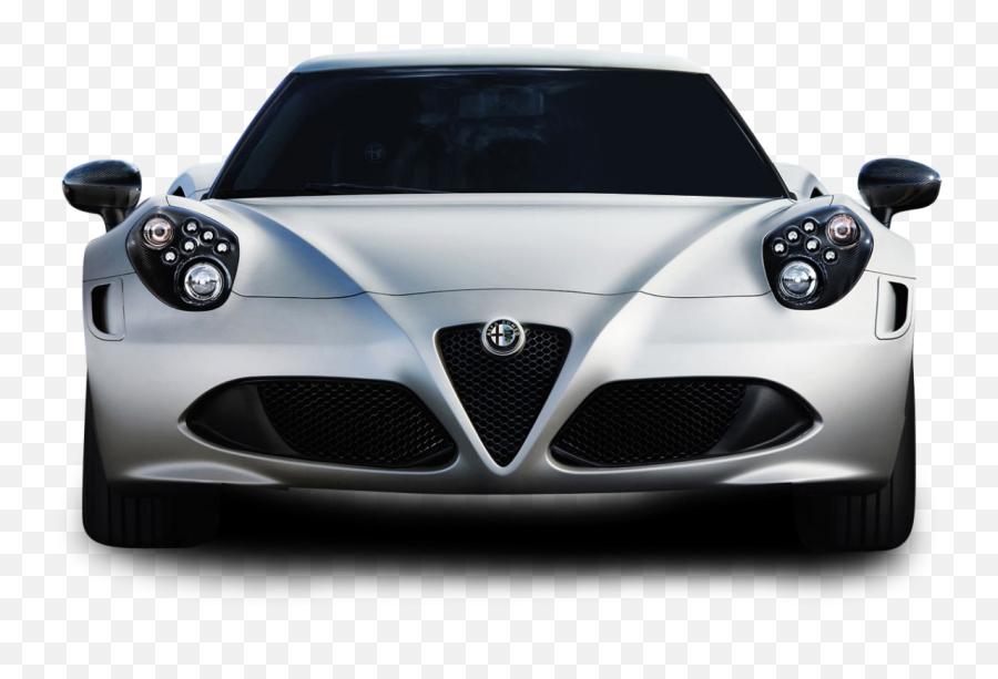 White Alfa Romeo 4c Car Png Image - Purepng Free 3gp Car Photo Download,Alfa Romeo Car Logo