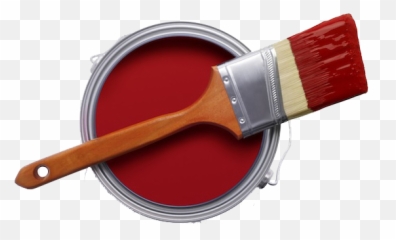 Paint Can And Brush Transparent Png - Paint Can And Brush,Paint Can Png