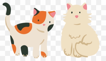 Kittens Clipart Ragdoll Cat Transparent - Vector Png