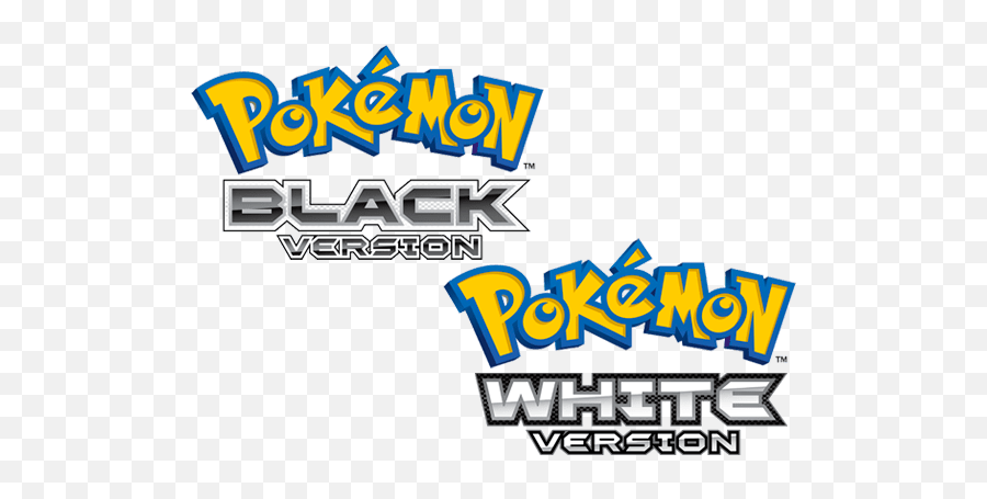 Pokémon Black And White U2013 Sitting - Pokemon Black Version Png,Pokemon Logo Transparent