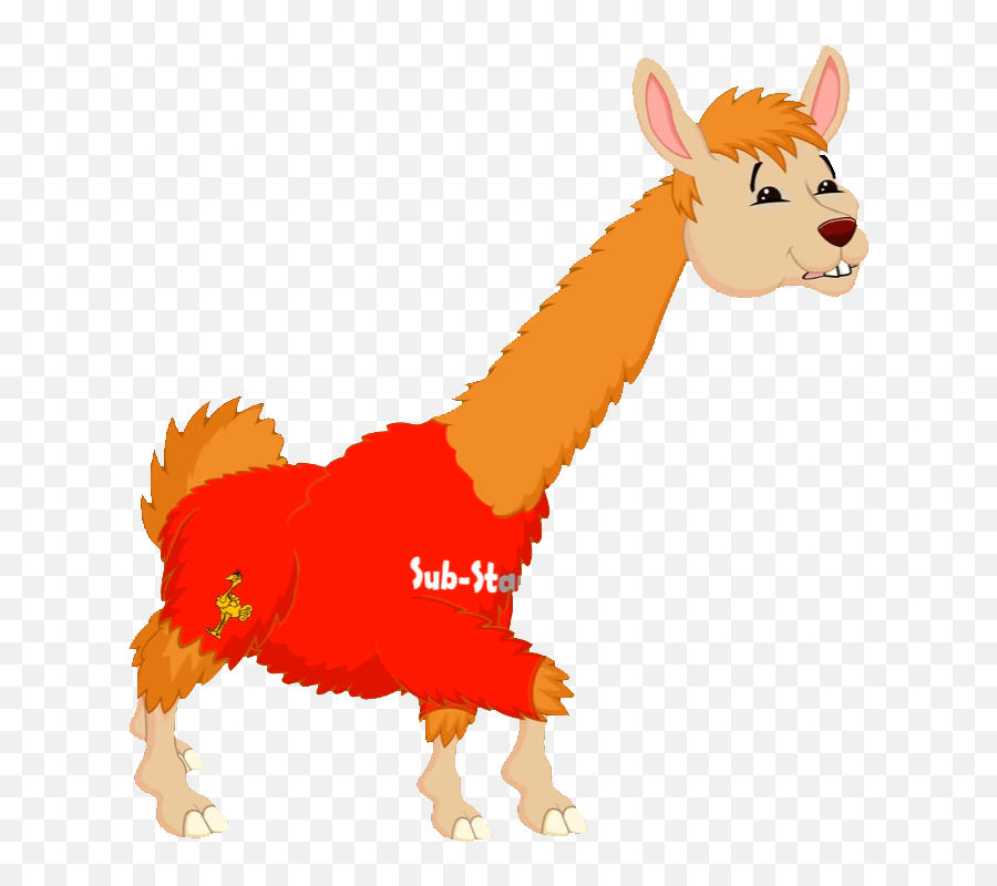 Llama Png Transparent 1 Image - Cartoon,Llama Png