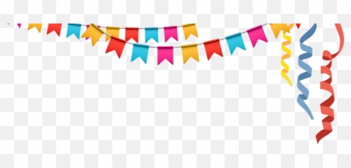 Png Transparent Image - Happy Birthday Streamers