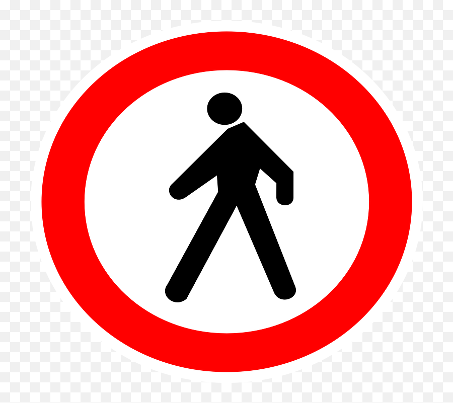 Entrance Denied Private - Free Vector Graphic On Pixabay No Pedestrian Access Sign Png,Denied Png