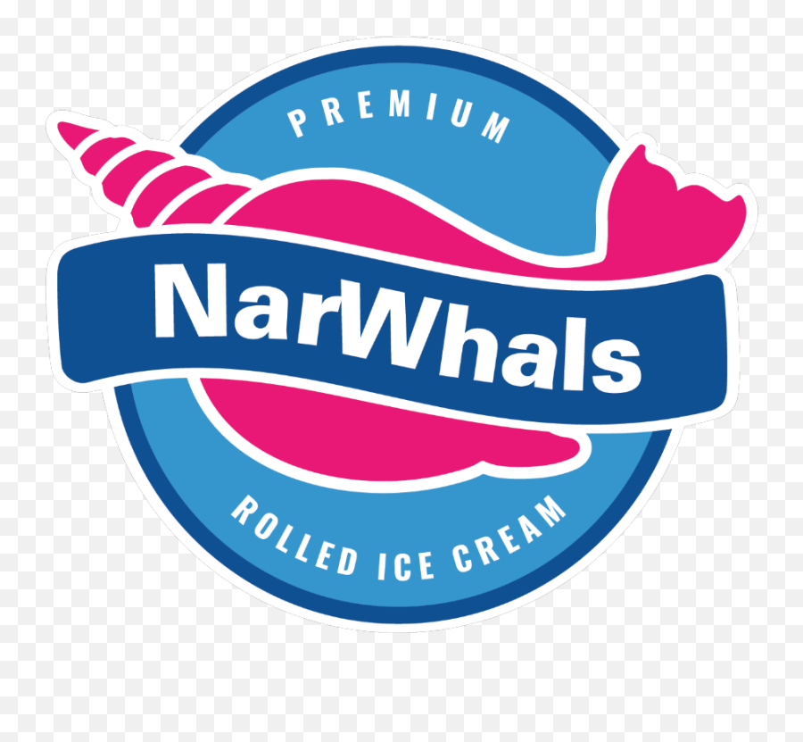 Download Narwhal Png Image With No - Narwhals Rolled Ice Cream,Narwhal Png