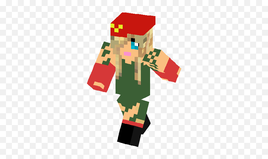 Street Fighter Skin - Minecraft Skin Street Fighter Png,Cammy Png