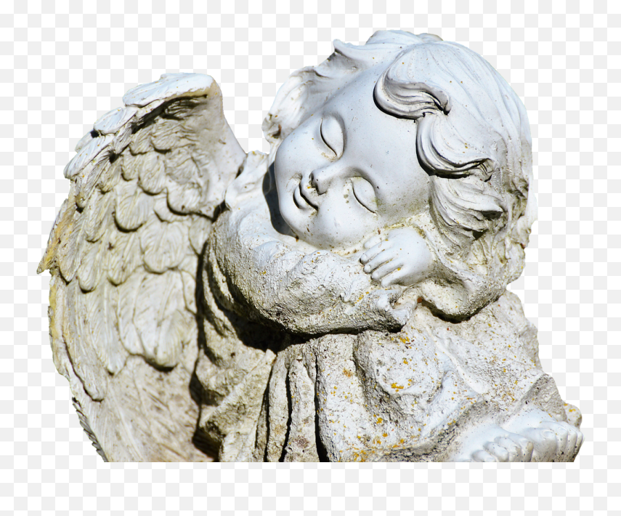 Download Hd Angel Sculpture Statue - Sculpture Transparent Sculpture Png,Angel Statue Png