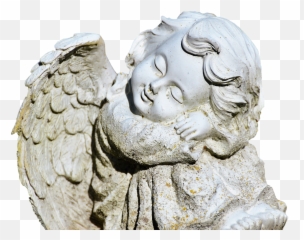 Download Hd Angel Sculpture Statue - Sculpture Transparent Sculpture Png,Angel Statue Png