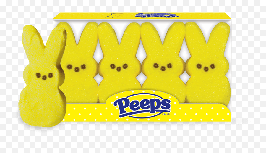 Bunnies - Peeps Marshmallow Bunnies Yellow Png,Peeps Png