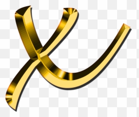 Stickpng003 Load20180523 Transparent - Gold X Background