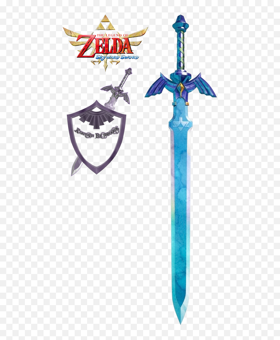 Master Sword Png - Skyward Sword Legend Of Zelda Master Sword,Master Sword Png