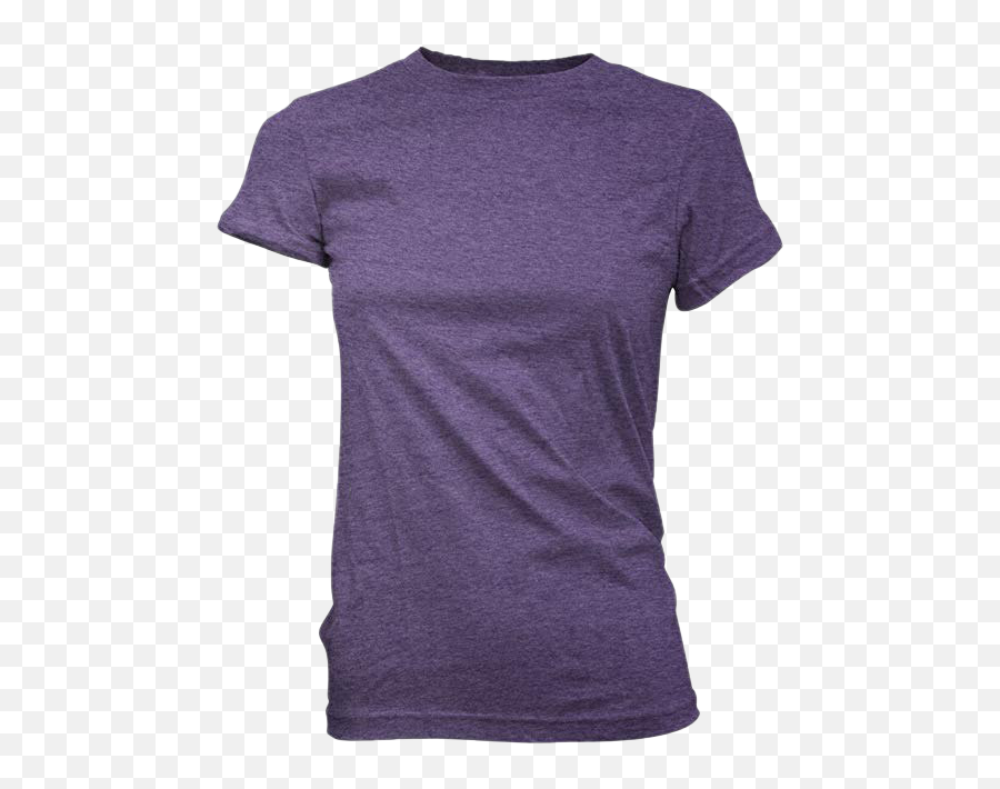Plain Purple T - Silver Metallic Print On T Shirt Png,Purple Shirt Png
