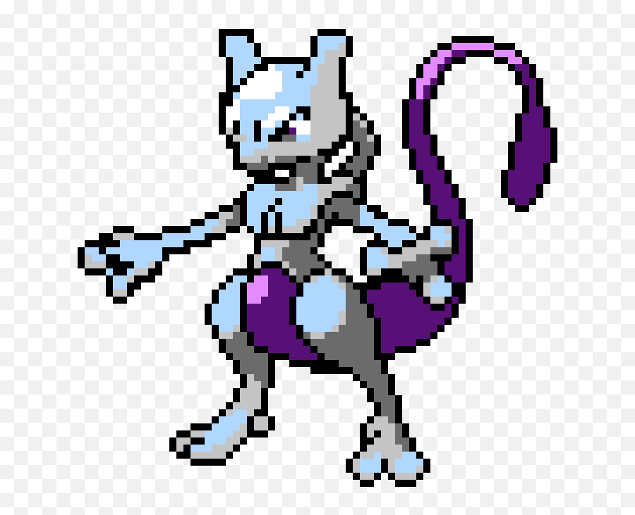 Mewtwo Pixel Art Maker - Chulalongkorn University Centenary Park Png,Mewtwo Png