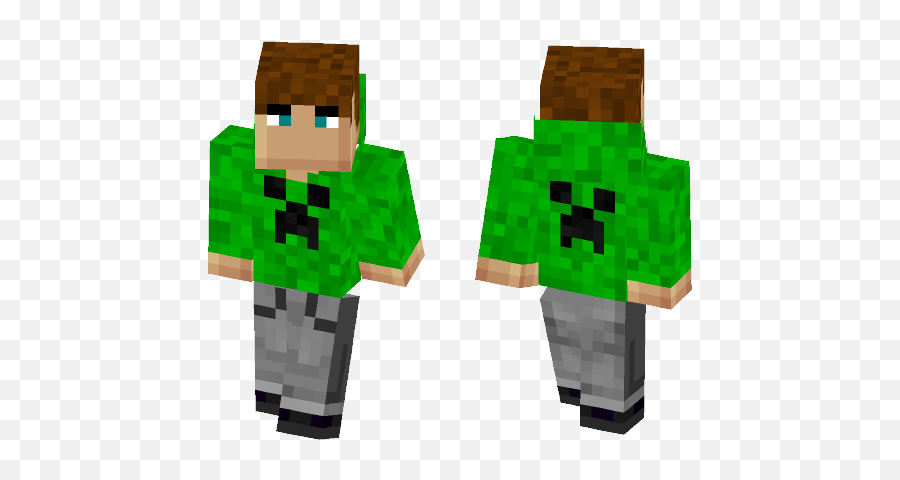 Download Me In Minecraft Creeper Hoodie Skin For - Minecraft Zombie In A .....