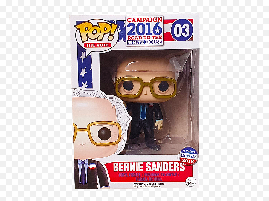 Campaign 2016 Road To The Whitehouse - Bernie Sanders Pop Vinyl Figure Donald Trump Pop Vinyl Png,Bernie Png