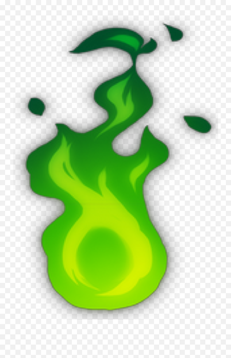 Download Green Ember - Blue Glow Transparent Png,Ember Png