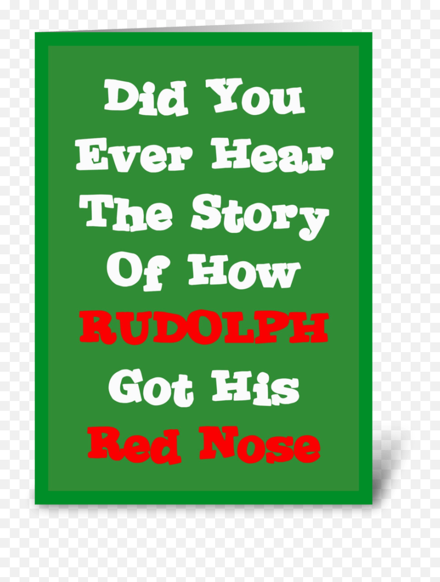 Rudolphu0027s Red Nose Story - Waffle Png,Rudolph Nose Png