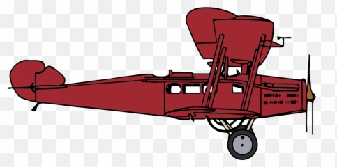 Airplanepropeller Driven Aircrafttriplane Png Clipart - Sopwith Triplane Vector,Biplane Png