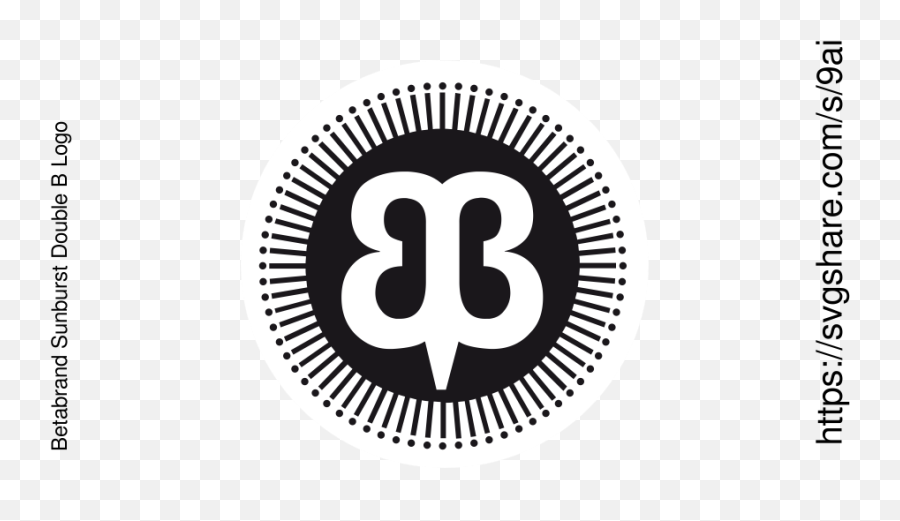 Betabrand Sunburst Double B Logo - Svgsharecom Art Deco Logo Design Png,B Logo