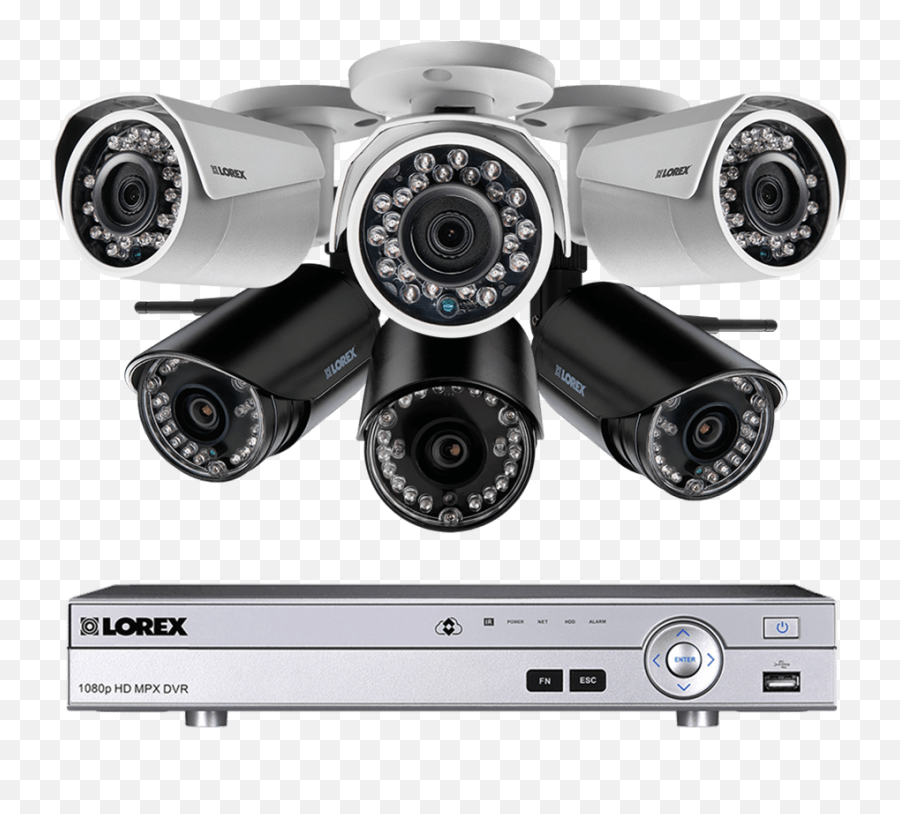 Download Video Recorder Clipart News Camera - Camera Security Cameras System Png,Recorder Transparent Background