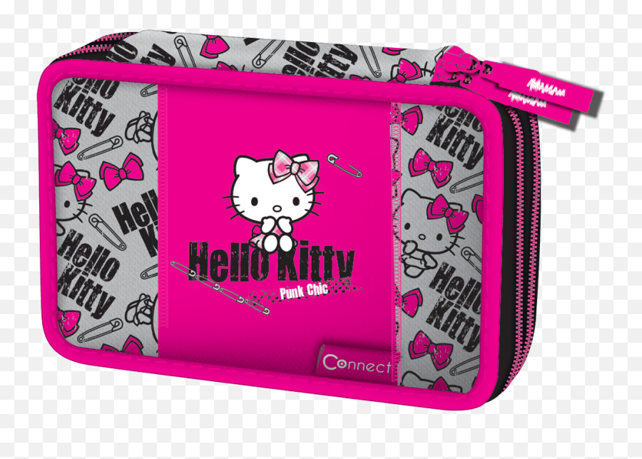 Hello Kitty Png - Pernice Sa Dva Zipa Puna Hello Kitty Punk Bag,Punk Png