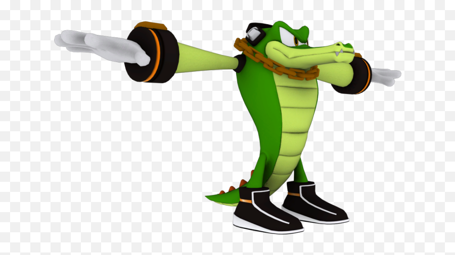 Pc Computer Sonic Generations - Vector The Crocodile Model Png,Sonic Generations Logo