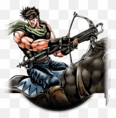 Ssr Joseph Joestar Crossbow - Jojoss Wiki Joseph Joestar Crossbow Png,Crossbow Png