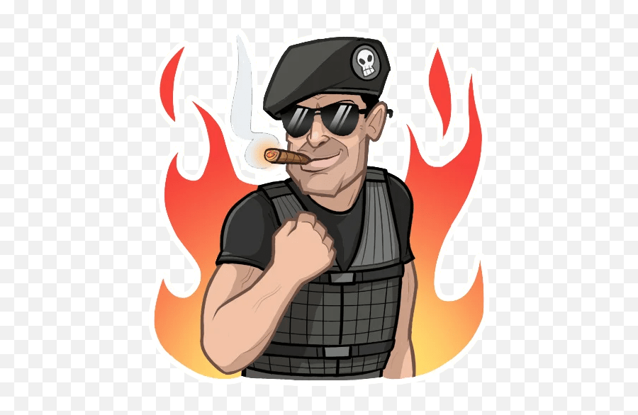 The Expendables 3u201d Stickers Set For Telegram - Stiker The Expendables 3 Png,Expendables Logo