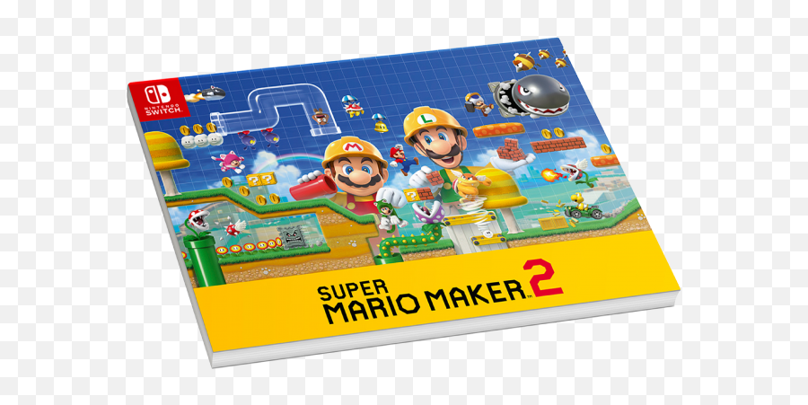 Win A Super Mario Maker 2 Hamper From Nintendo - Closed Super Mario Maker 2 Carnet Png,Mario Maker Png