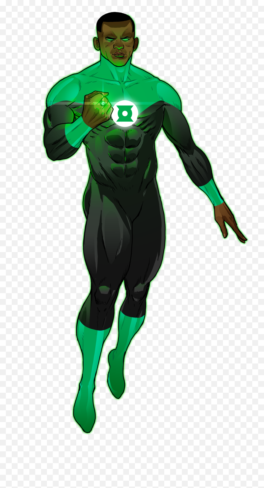 The Power Of Diversity 10 Classic Superheroes Reimagined - African American Green Lantern Png,Green Lantern Transparent