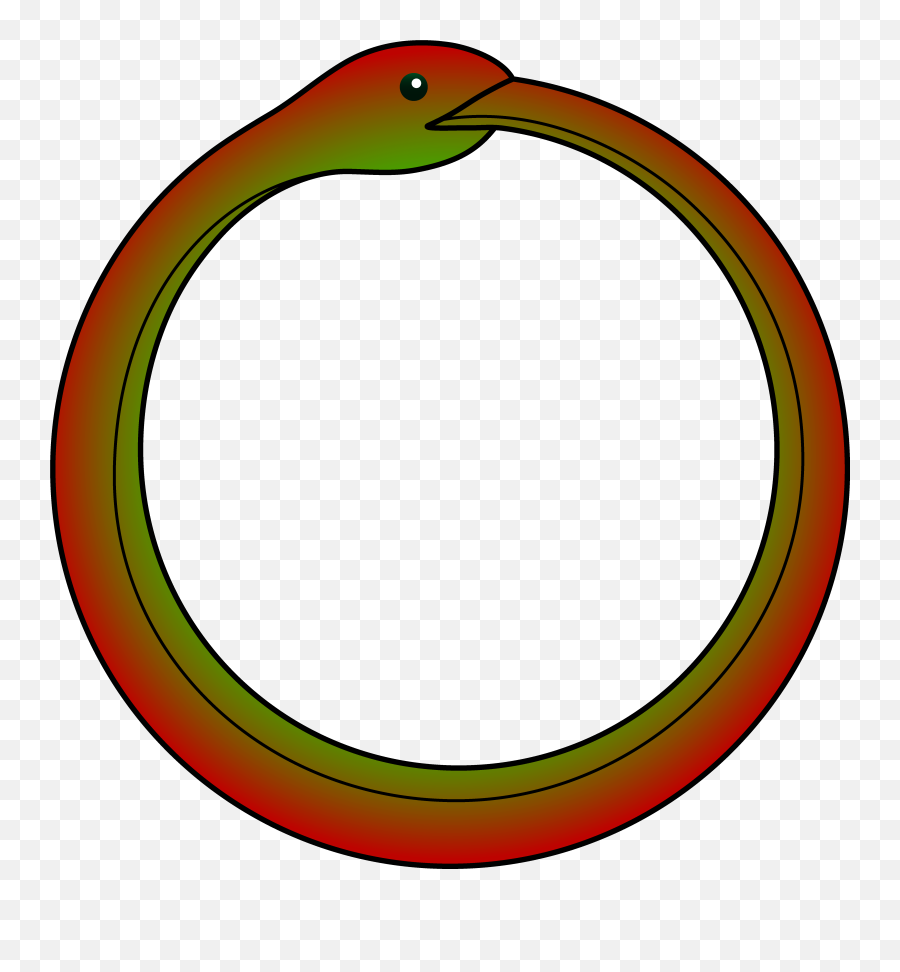 Ouroboros Shenron - Clip Art Library Snake Eating Itself Clip Art Png,Shenron Png